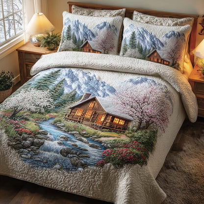 Woodland Haven 3-Piece Quilted Bedding Set GFTOTP16214