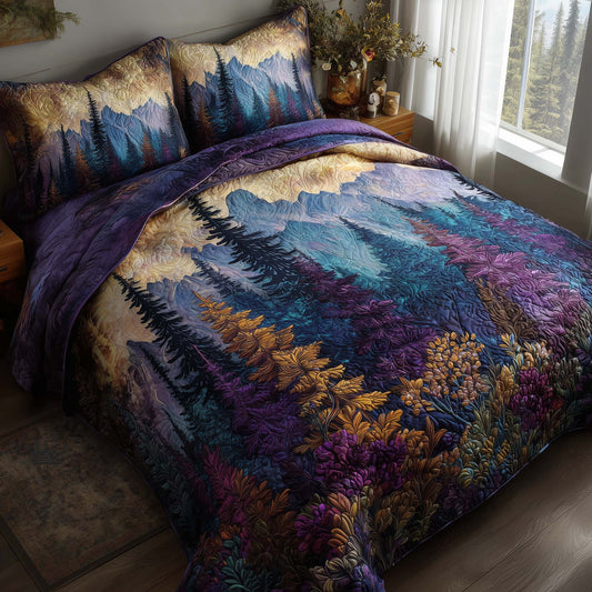 Timber Whisper 3-Piece Quilted Bedding Set GFTOTP16217