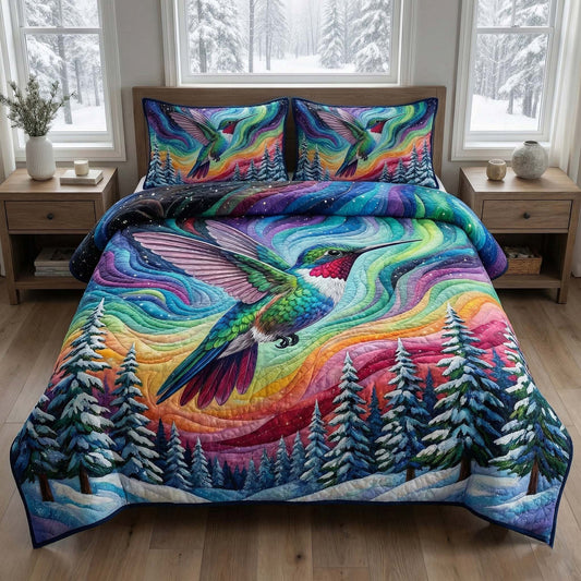 Iridescent Drift 3-Piece Quilted Bedding Set GFTOTP16305