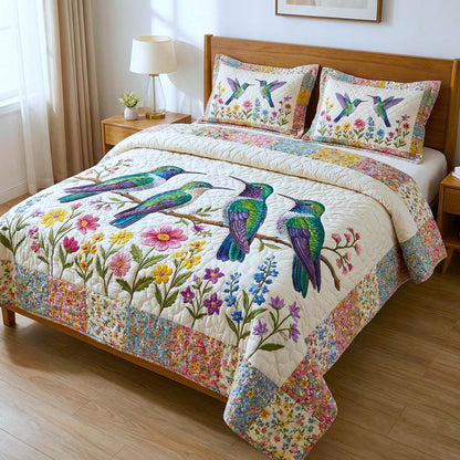 Iridescent Drift 3-Piece Quilted Bedding Set GFTOTP16306