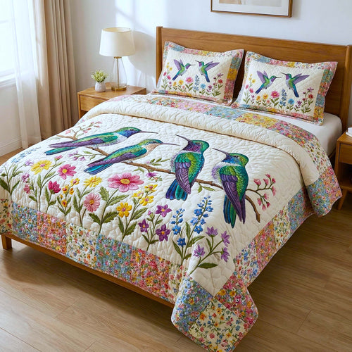 Iridescent Drift 3-Piece Quilted Bedding Set GFTOTP16306