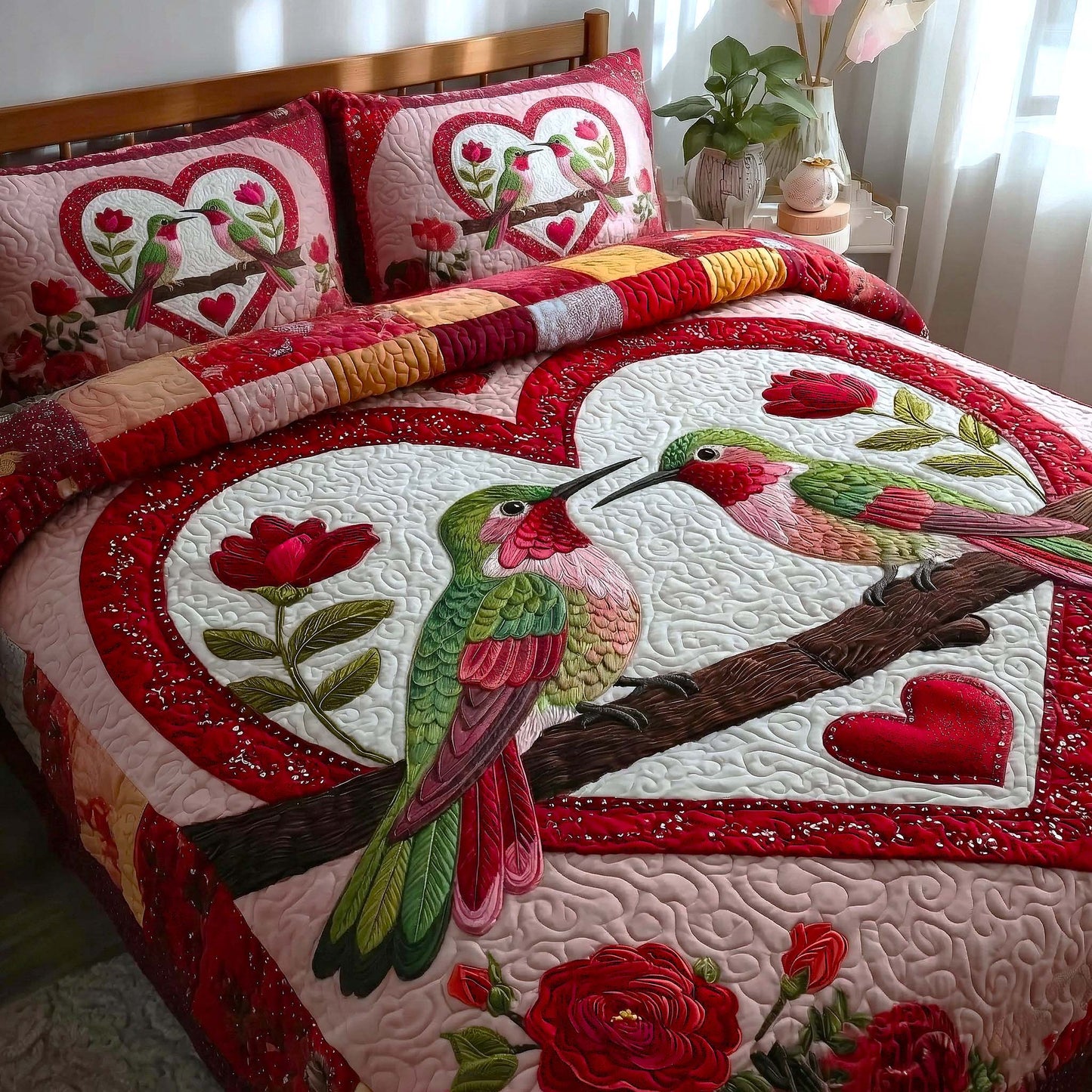 Iridescent Drift 3-Piece Quilted Bedding Set GFTOTP16307