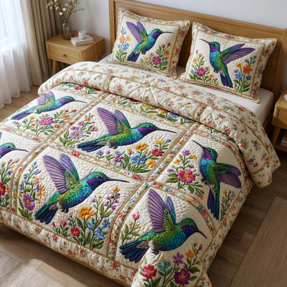 Iridescent Drift 3-Piece Quilted Bedding Set GFTOTP16308