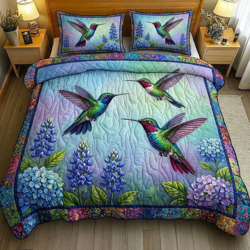 Iridescent Drift 3-Piece Quilted Bedding Set GFTOTP16310