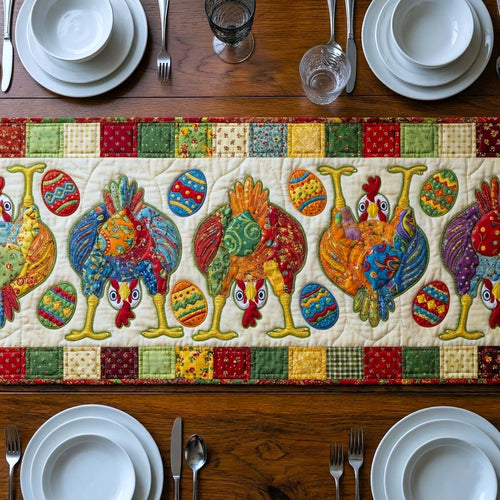 Funky Chicken Quilted Table Runner GFTOTP16314