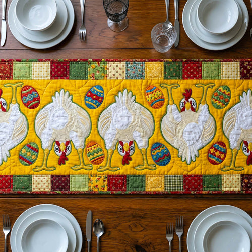Funky Chicken Quilted Table Runner GFTOTP16315