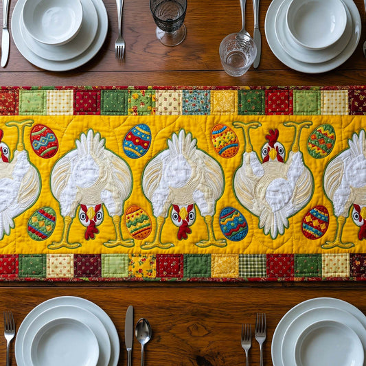 Funky Chicken Quilted Table Runner GFTOTP16315