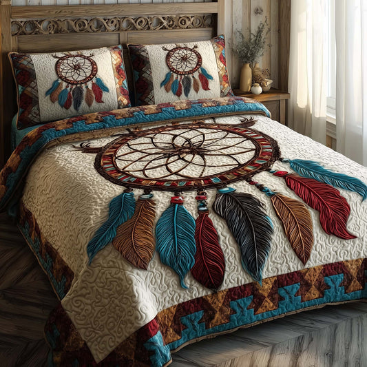 Tribal Reverie 3-Piece Quilted Bedding Set GFTOTP16334