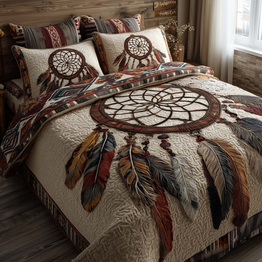 Tribal Reverie 3-Piece Quilted Bedding Set GFTOTP16335