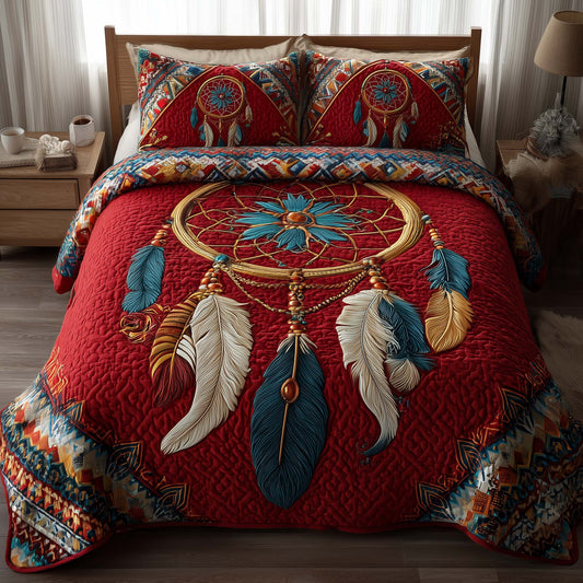Tribal Reverie 3-Piece Quilted Bedding Set GFTOTP16339