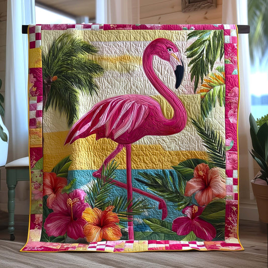 Tropical Paradise Quilted Blanket GFTOTP16425