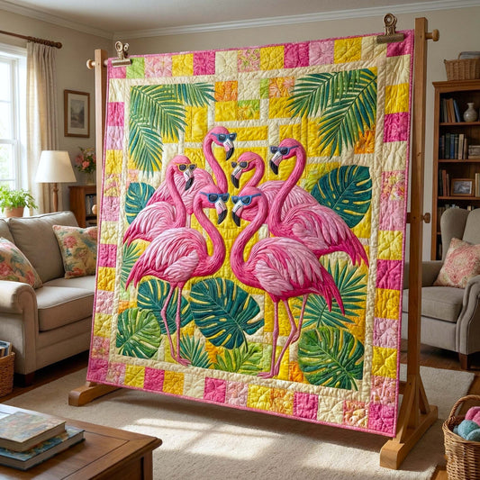 Tropical Paradise Quilted Blanket GFTOTP16429