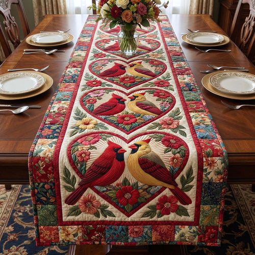 Scarlet Romance Quilted Table Runner GFTOTP16470