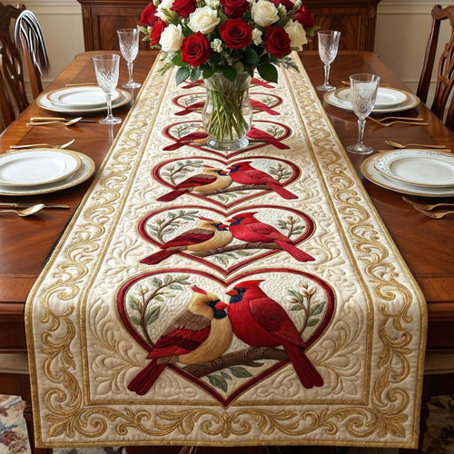 Scarlet Romance Quilted Table Runner GFTOTP16471
