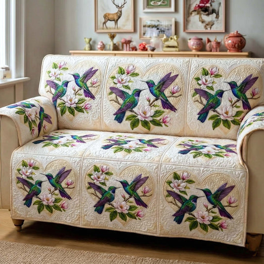 Iridescent Drift Quilted Sofa Cover GFTOTP16486