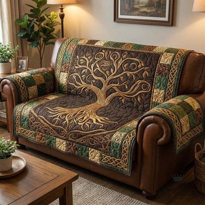 Soulwood Rise Quilted Sofa Cover GFTOTP16493
