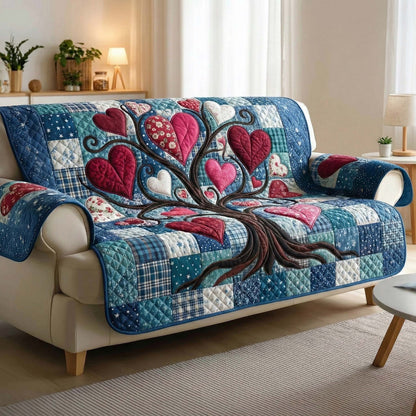 Ancestral Axis Quilted Sofa Cover GFTOTP16499