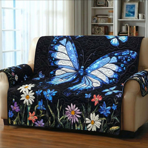 Blooming Meadow Quilted Sofa Cover GFTOTP16541