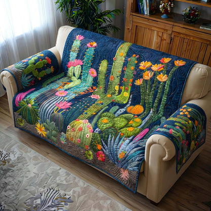 Arid Horizon Quilted Sofa Cover GFTOTP16549