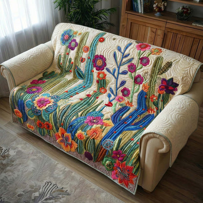 Arid Horizon Quilted Sofa Cover GFTOTP16551