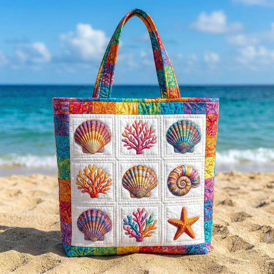 Shoreline Gems Quilted Tote Bag GFTOTP16567