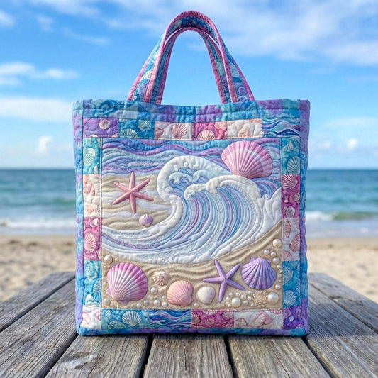 Shoreline Gems Quilted Tote Bag GFTOTP16568