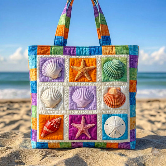 Shoreline Gems Quilted Tote Bag GFTOTP16570