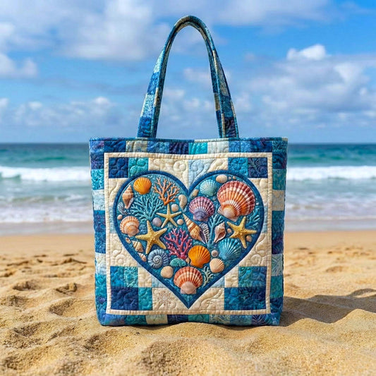Shoreline Gems Quilted Tote Bag GFTOTP16575