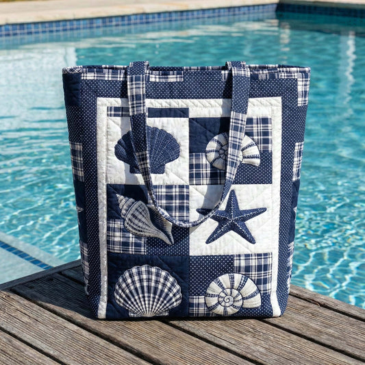 Shoreline Gems Quilted Tote Bag GFTOTP16576