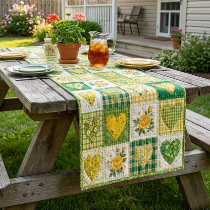 Springtime Adore Quilted Table Runner GFTOTP16653