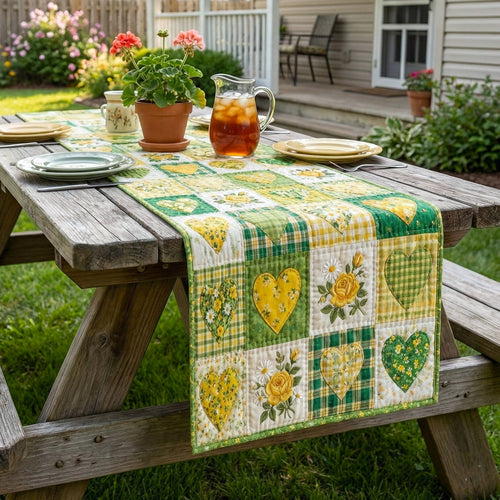 Springtime Adore Quilted Table Runner GFTOTP16653
