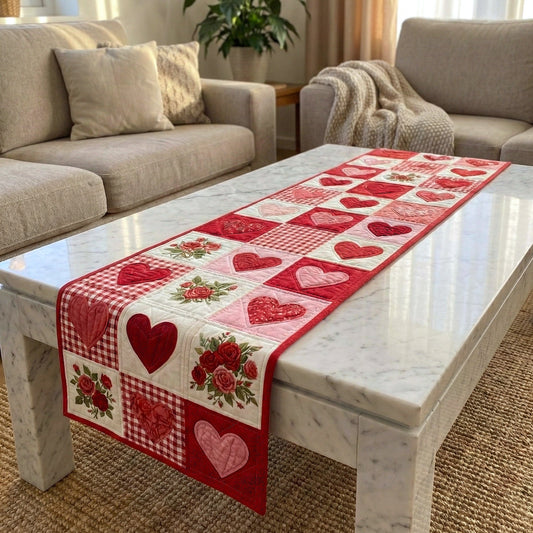 Springtime Adore Quilted Table Runner GFTOTP16654