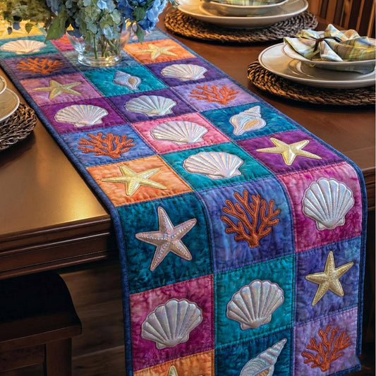 Shoreline Gems Quilted Table Runner GFTOTP16712