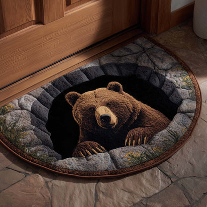 Bear Serenity Quilted Welcome Mat GFTOTP16721