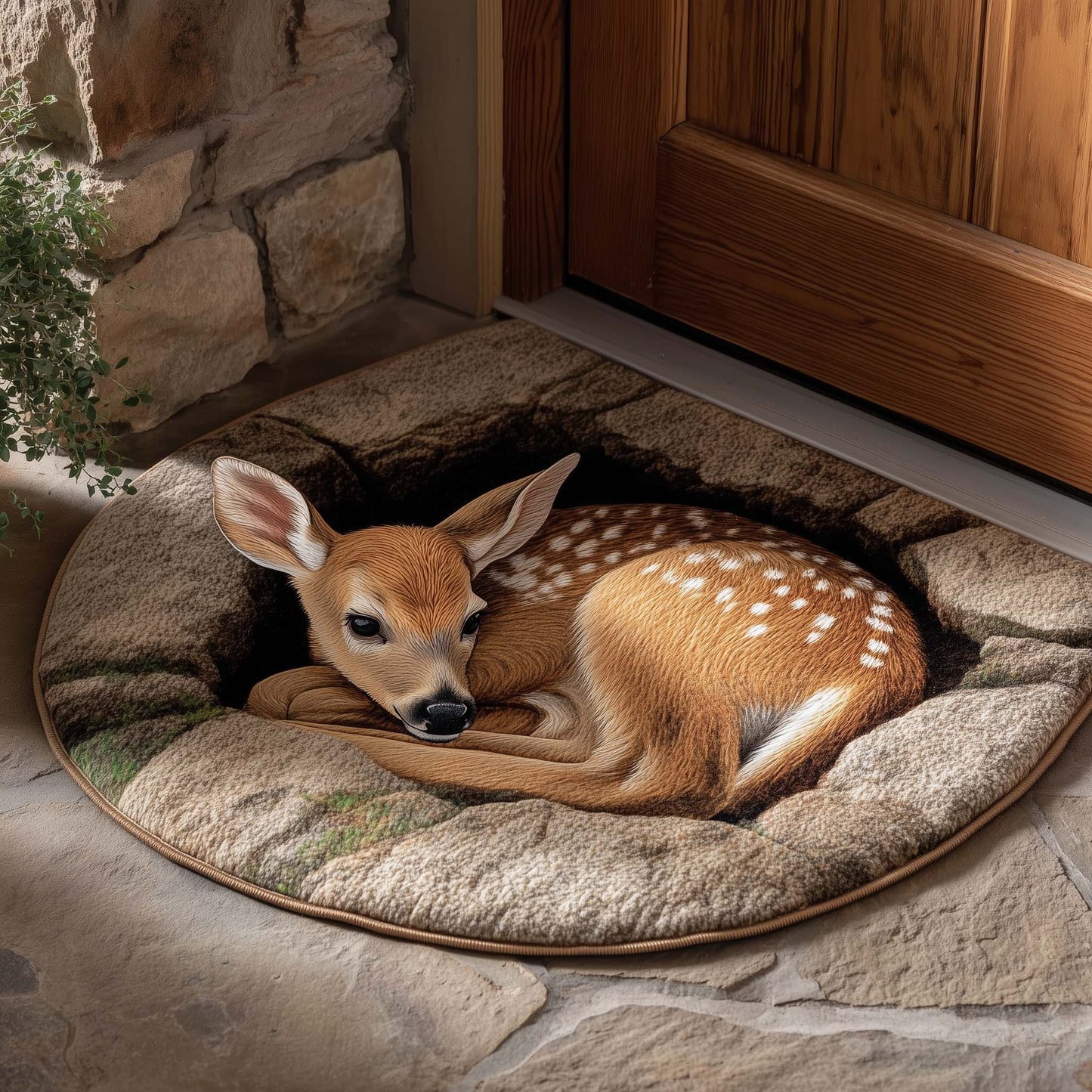 Deer Serenity Quilted Welcome Mat GFTOTP16727
