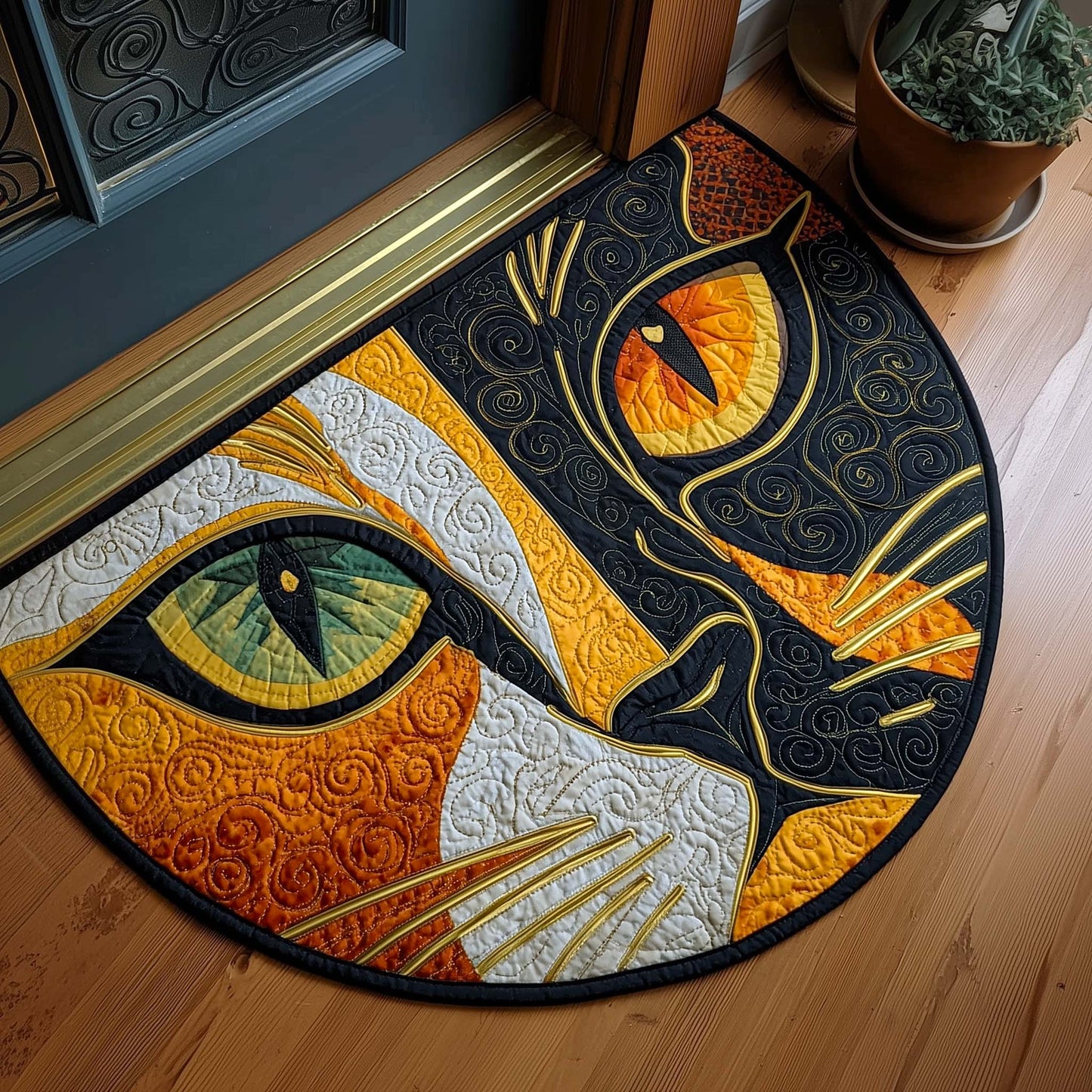 Catitude Quilted Welcome Mat GFTOTP16785