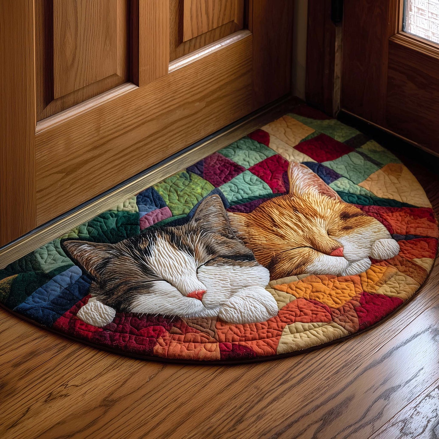 Catitude Quilted Welcome Mat GFTOTP16787