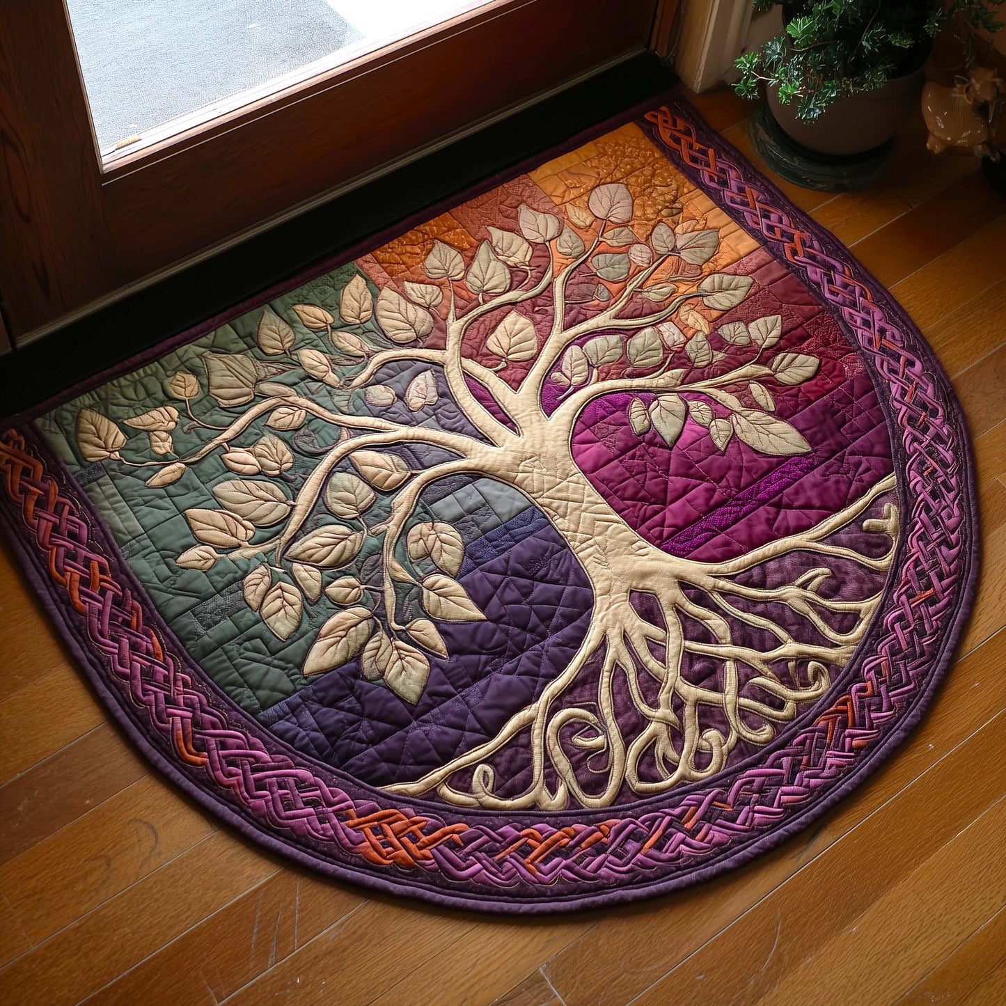 Eternal Knotwood Quilted Welcome Mat GFTOTP16794