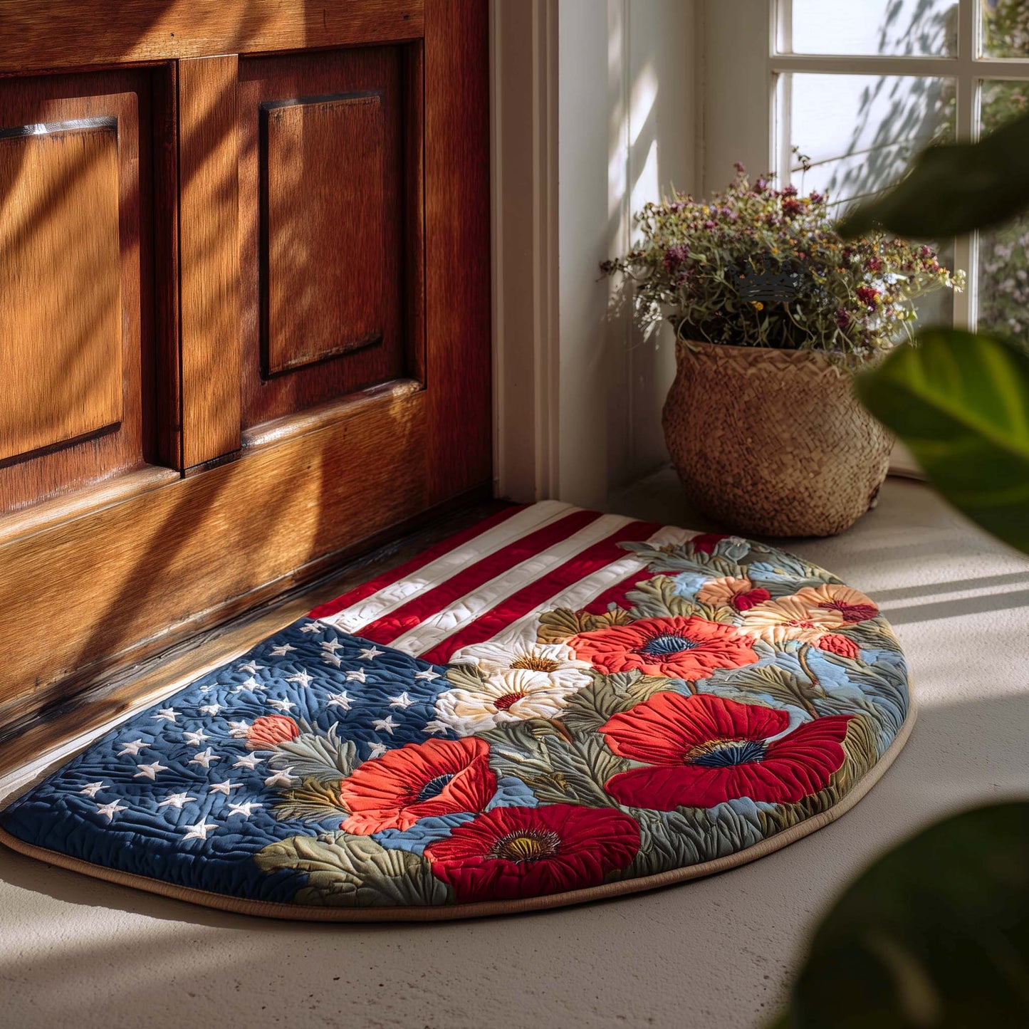 Stars Glory Quilted Welcome Mat GFTOTP16836