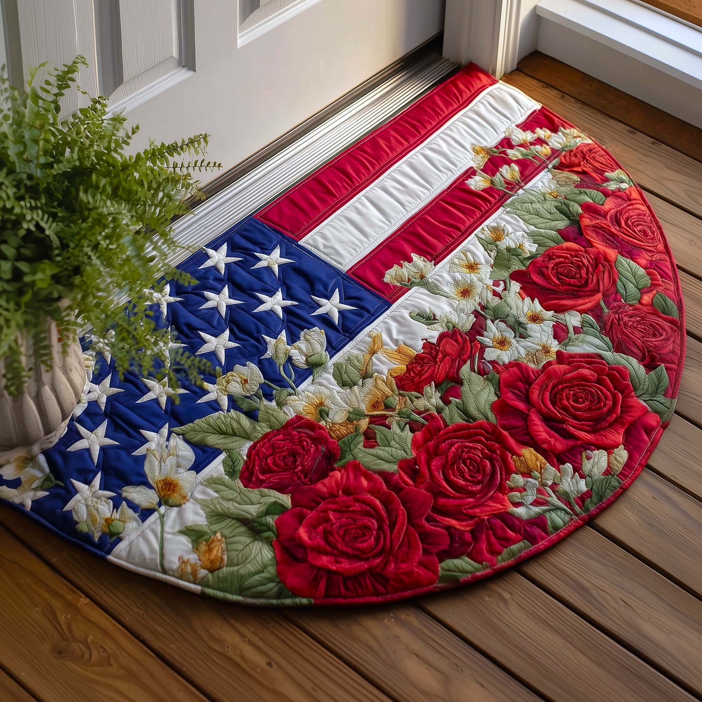 Stars Glory Quilted Welcome Mat GFTOTP16838
