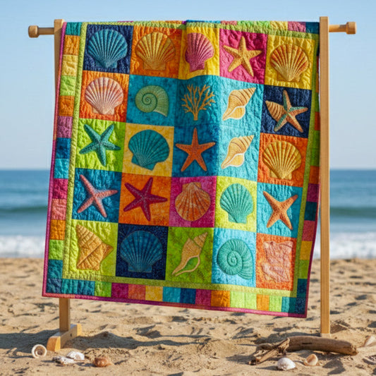 Shoreline Gems Quilted Blanket GFTOTP16870