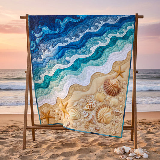 Shoreline Gems Quilted Blanket GFTOTP16871