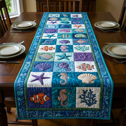 Marine Calm Quilted Table Runner GFTOTP16910