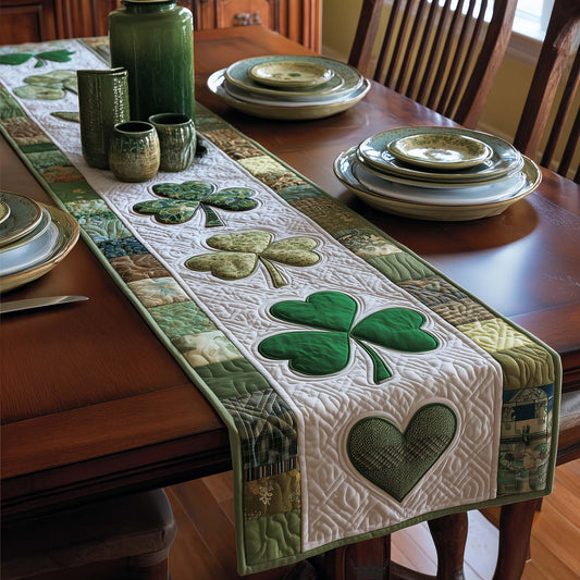 Blessed Greenery Quilted Table Runner GFTOTP16915