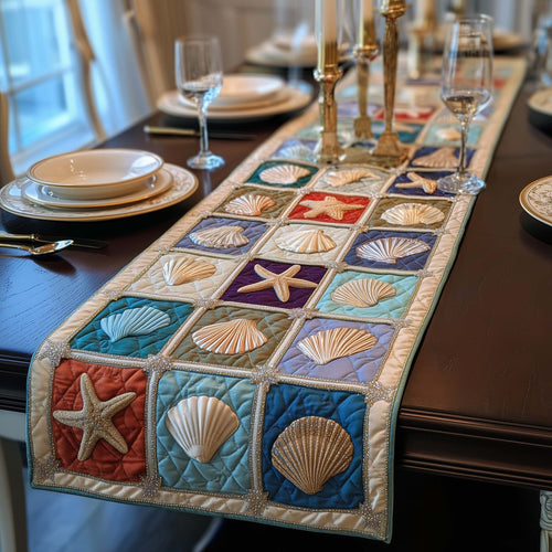 Shoreline Gems Quilted Table Runner GFTOTP16959