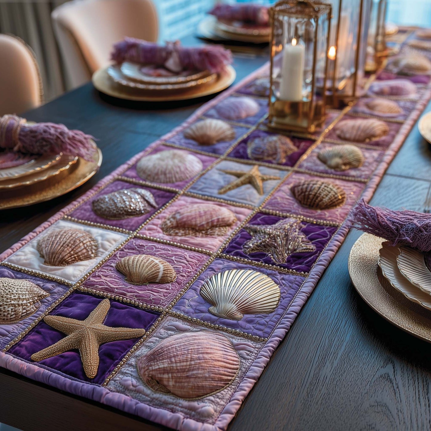 Shoreline Gems Quilted Table Runner GFTOTP16960