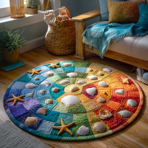Shoreline Gems Quilted Round Mat GFTOTP17007