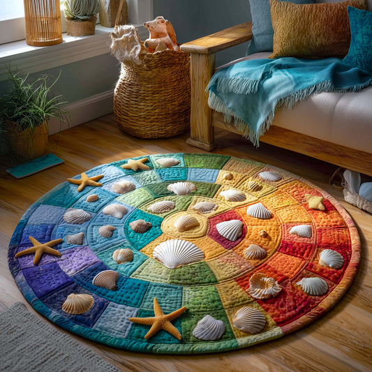 Shoreline Gems Quilted Round Mat GFTOTP17007