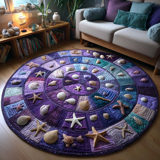 Shoreline Gems Quilted Round Mat GFTOTP17008