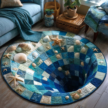 Shoreline Gems Quilted Round Mat GFTOTP17009